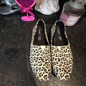 TOMS Alpargata Birch Animal Print Women's Flats